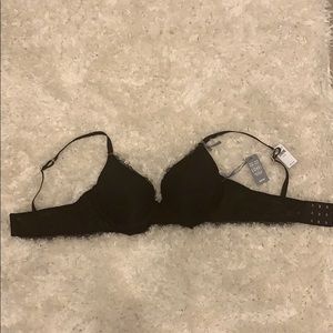 Aerie Push up Bra 36C black lace
